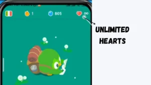 hearts in duolingo